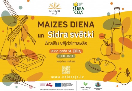 Maizes un sidra svētki Āraišu dzirnavās