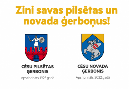 Līdzās pilsētu un pagastu ģerboņiem tagad izmantojams arī novada ģerbonis