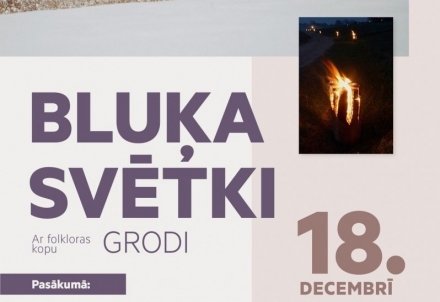 Bluķa svētki  Āraišu ezerpils Arheoloģiskajā parkā