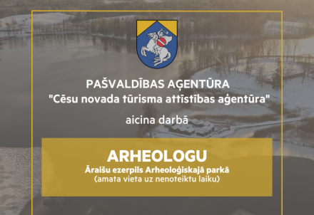 Aicina darbā arheologu Āraišu ezerpils Arheoloģiskajā parkā