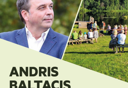 Andra Baltača koncerts pie Putnu dīķa, Ģikšos