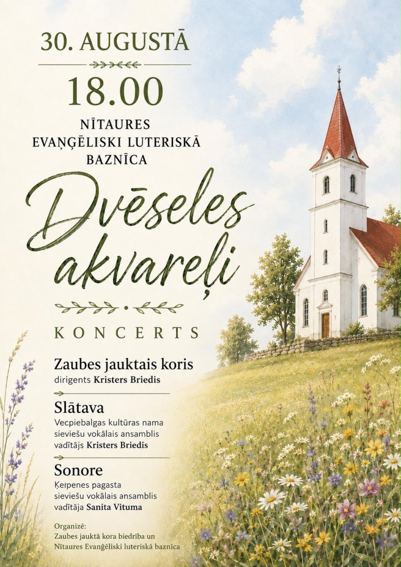 Koncerts "Dvēseles akvareļi"